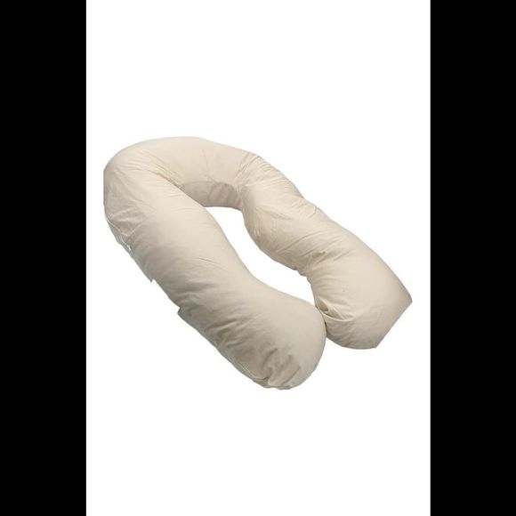 Back 'N Belly Mini Chic Supreme Body Pillow by Leachco Beige - Picture 1 of 2
